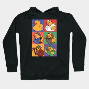 Cute Collection of Rubber Duckies Hoodie